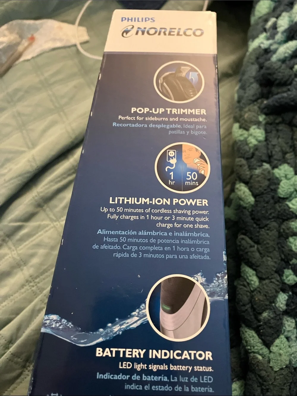 Philips Norelco Series 4400 Silver Electric Shaver - Wet or Dry